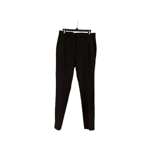 Mens ASOS Design Black Slim Fit Trousers W32" L32" Polyester & Viscose - Picture 4 of 8